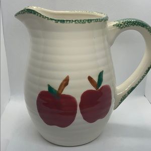 Vintage Alco Industries Apple Garden 32oz Pitcher